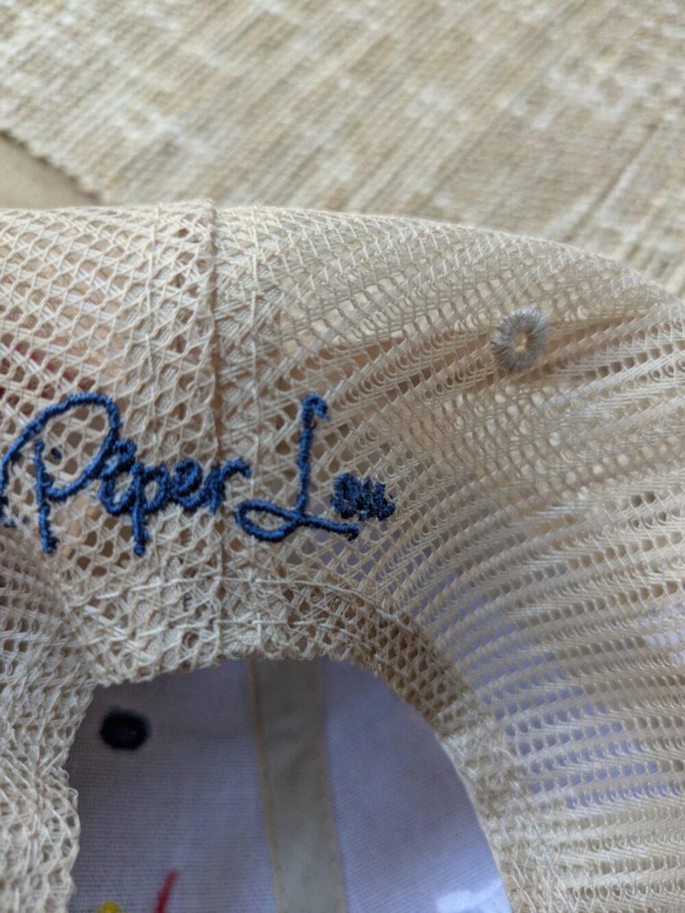 Tanned and Tipsy piper lou mesh hat snapback cap #259 - Picture 2 of 3